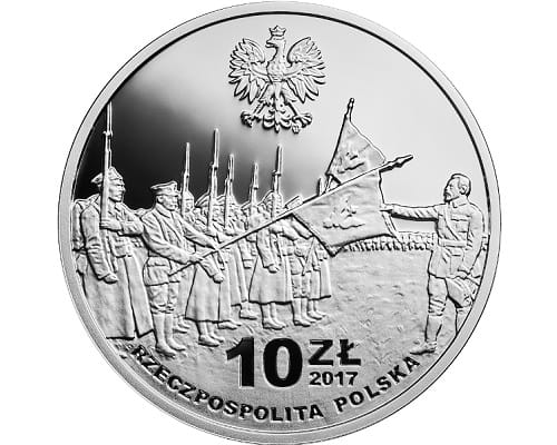 Moneta 10 zł 100-lecie Komitetu Narodowego Polskiego 2017