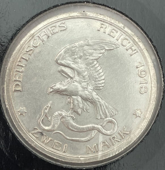 Moneta 2 marki 1913 Wilhelm II Prusy