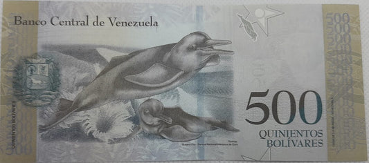 Wenezuela banknot 500 Bolivares 2017 UNC