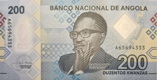 Angola banknot 200 kwanzas 2020 UNC