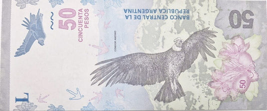 Argentyna banknot 50 pesos UNC