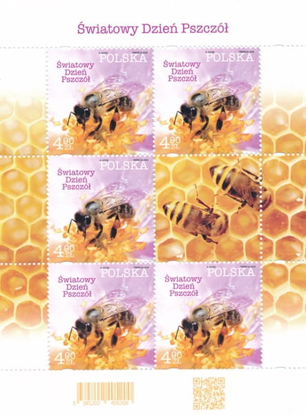 Znaczki Światowy Dzień Pszczół 2024 5385