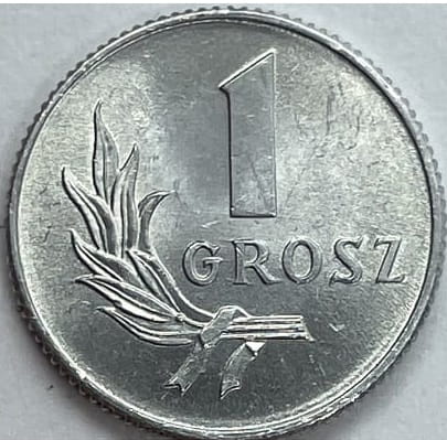 Moneta 1 grosz 1949