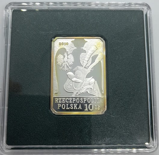 Moneta 10 Szwoleżer Napoleona I 2010 r.