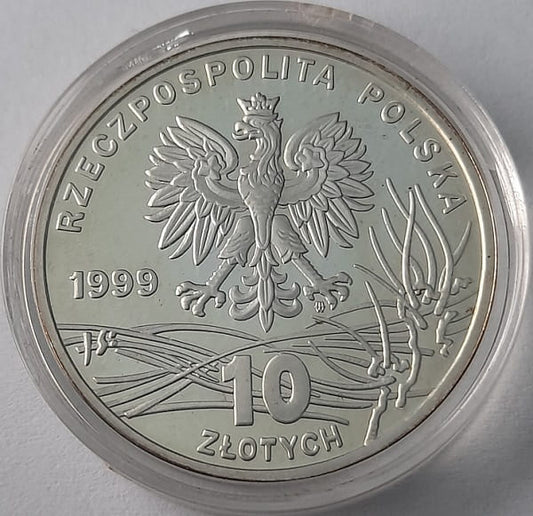 Moneta 10 zł Fryderyk Chopin 1999