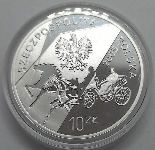 Moneta 10 zł Konstanty Ildefons Gałczyński 2005 r.