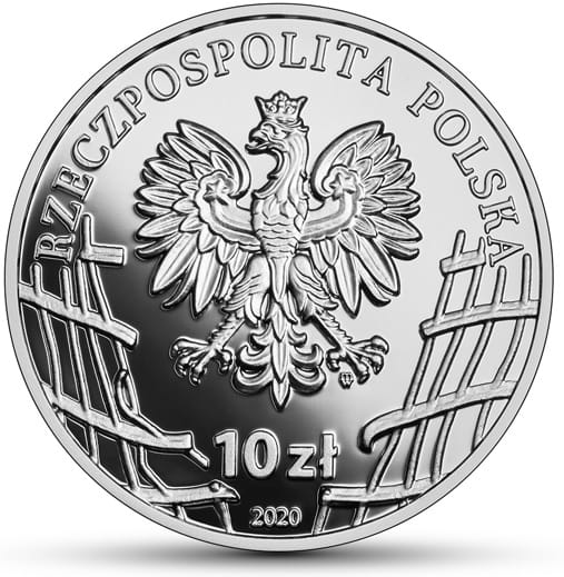 Moneta 10 zł Mieczysław Dziemieszkiewicz "Rój" 2020 r.