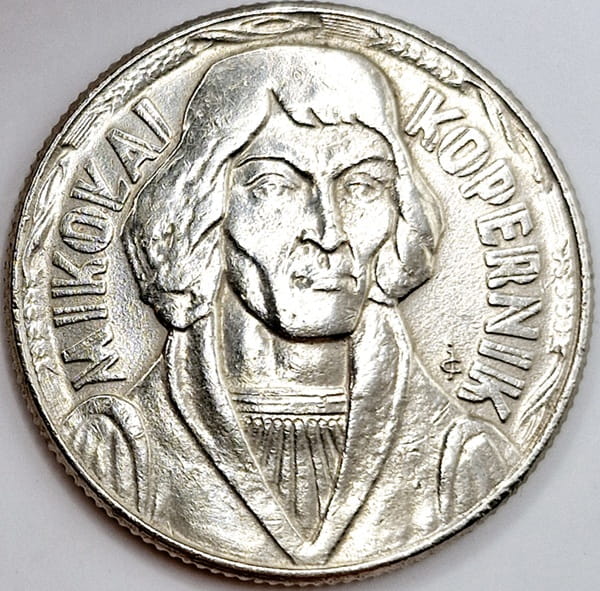 Moneta 10 zł Mikołaj Kopernik 1959 stan 2