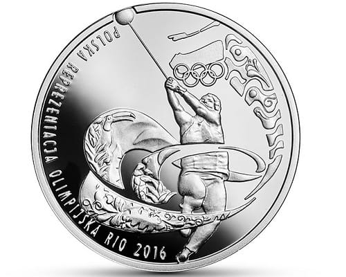 Moneta 10 zł Polska reprezentacja Rio de Janeiro 2016