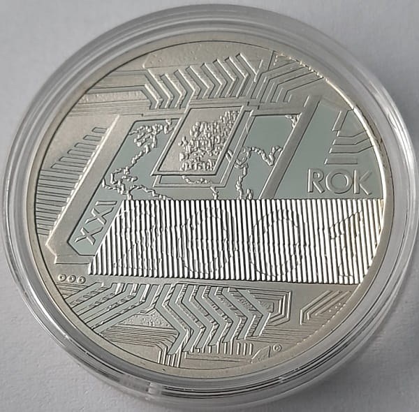 Moneta 10 zł Rok 2001 r.