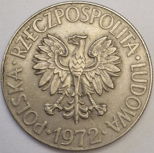 Moneta 10 zł 1972 Tadeusz Kościuszko stan 3