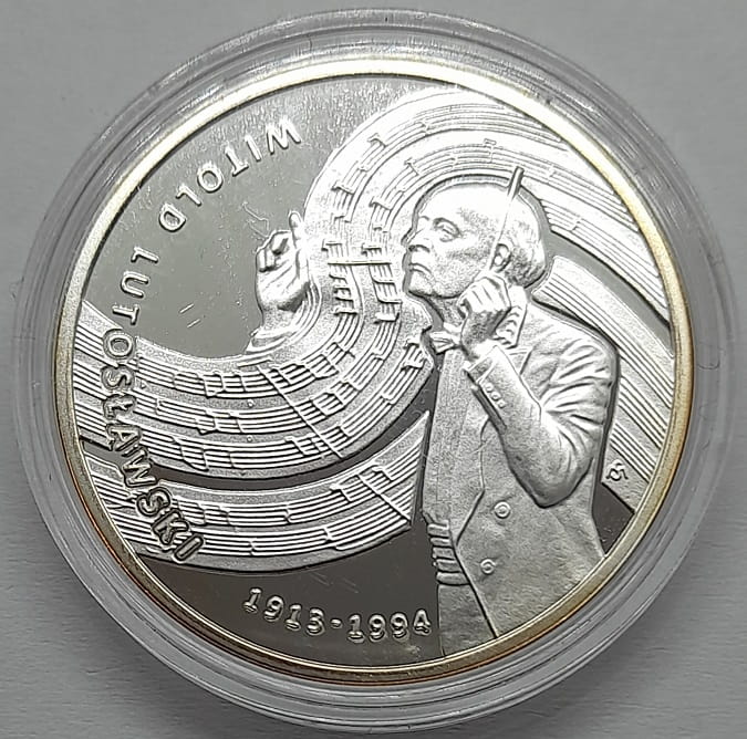 Moneta 10 zł Witold Lutosławski 2013