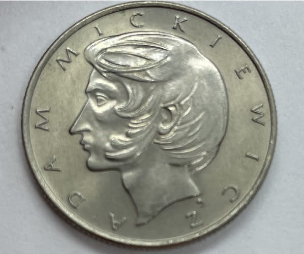 Moneta 10 złotych Adam Mickiewicz 1975