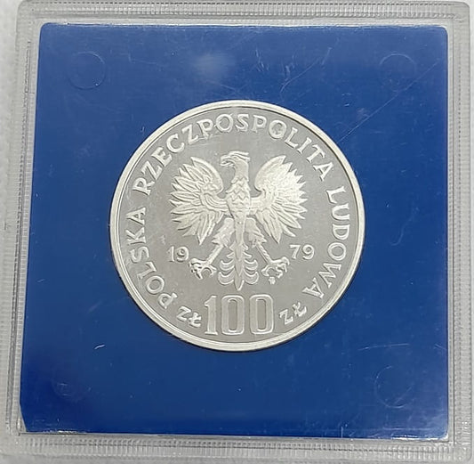 Moneta 100 zł Ryś 1979