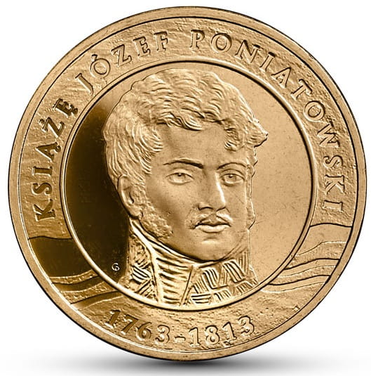 Moneta 2 zł 200 rocznica śmierci Józefa Poniatowskiego 2013