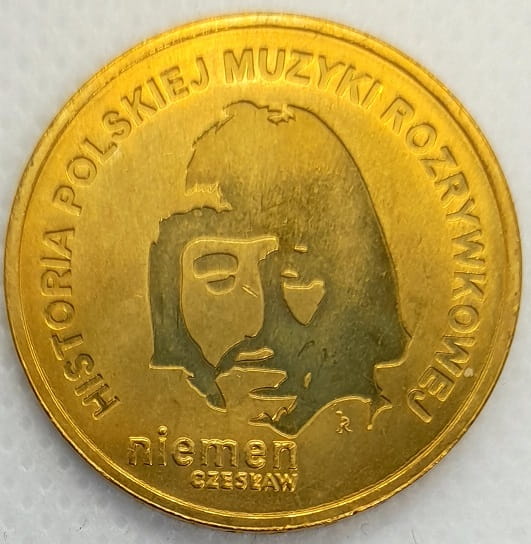 Moneta 2 zł Czesław Niemen 2009