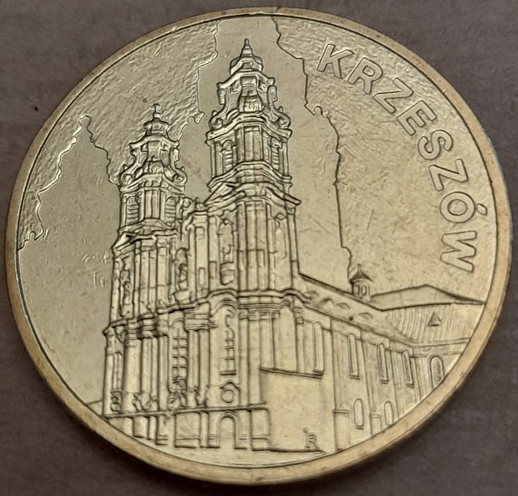 Moneta 2 zł Krzeszów 2010