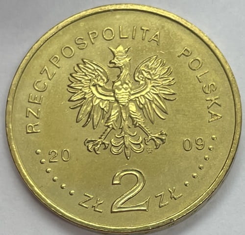 Moneta 2 zł Okrągły Stół 2009