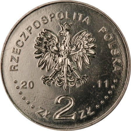 Moneta 2 zł Ułan II Rzeczypospolitej 2011