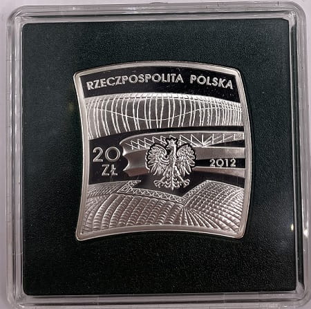 Moneta 20 zł Euro 2012 Polska-Ukraina 2012 r.
