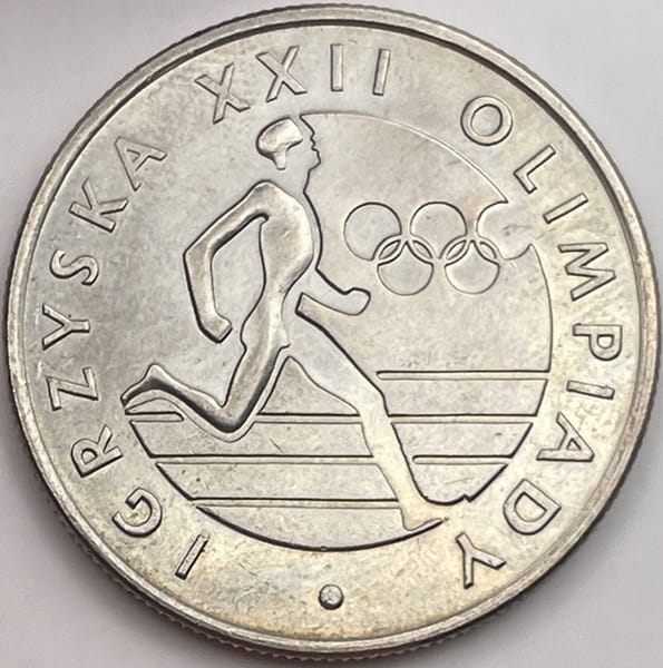 Moneta 20 zł Igrzyska XXII Olimpiady 1980
