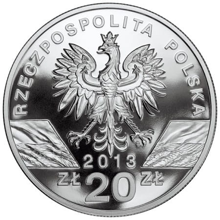 Moneta 20 zł Kangur Olbrzymi 2013 r.