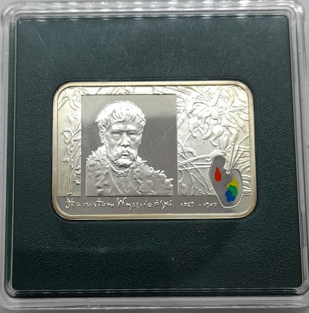 Moneta 20 zł Stanisław Wyspiański 2004 r.