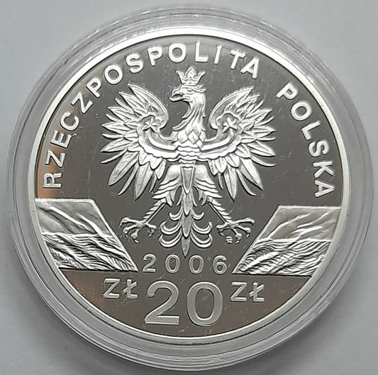Moneta 20 zł Świstak 2006