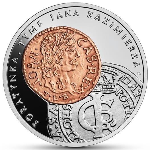 Moneta 20 zł Boratynka Tymf Jana Kazimierza 2018