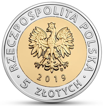 Moneta 5 zł Kopiec Wyzwolenia 2019
