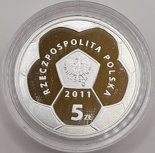 Moneta 5 zł Polonia Warszawa 2011
