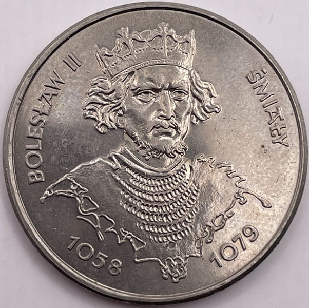 Moneta 50 zł Bolesław Śmiały 1981