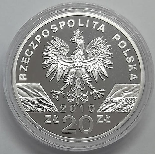 Moneta 20 zł Podkowiec mały 2010