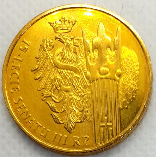 Moneta 2 zł 15-lecie Senatu RP 2004