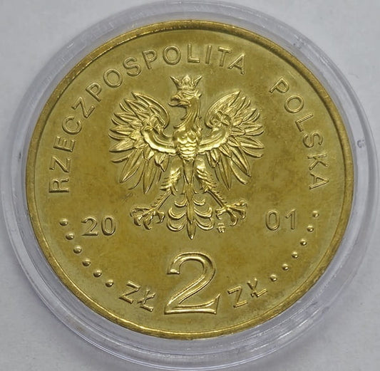Moneta 2 zł 15-lecie Trybunału Konstytucyjnego 2001