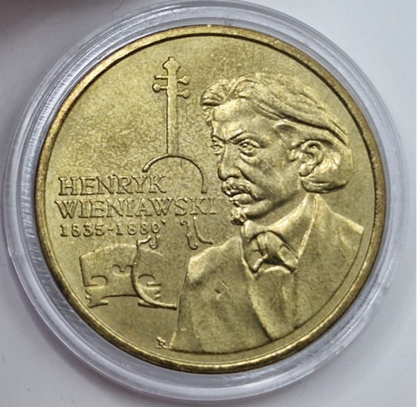 Moneta 2 zł Henryk Wieniawski 2001
