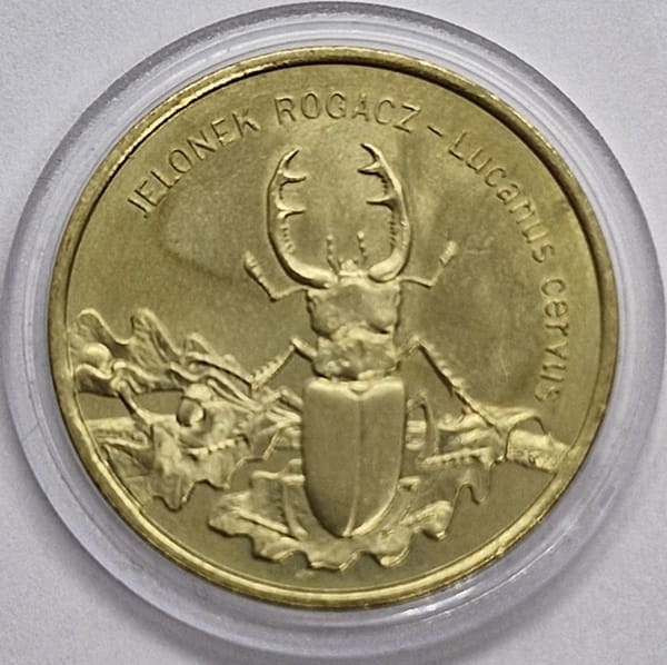 Moneta 2 zł Jelonek rogacz 1997