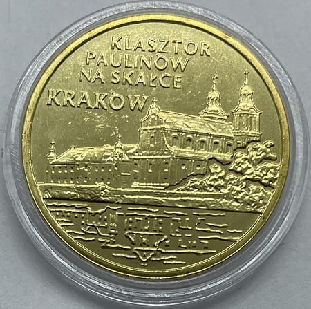 Moneta 2 zł Klasztor Paulinów Kraków 2011