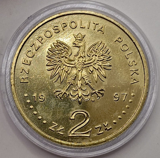Moneta 2 zł Paweł Edmund Strzelecki 1997