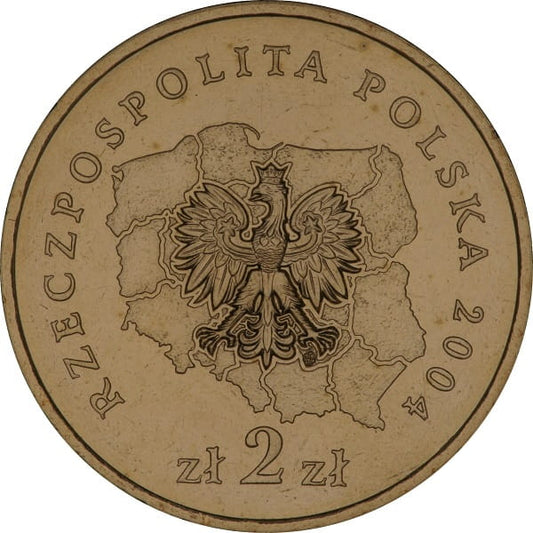 Moneta 2 zł Województwo Podlaskie 2004
