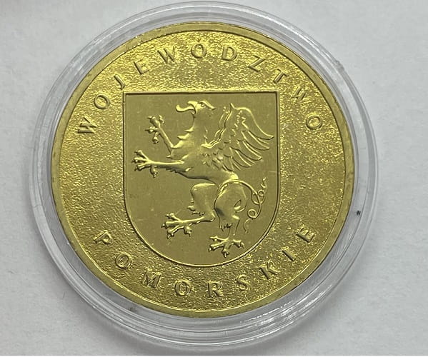 Moneta 2 zł Województwo Pomorskie 2004