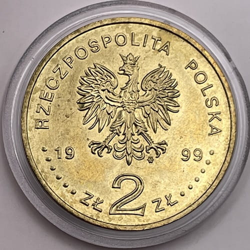 Moneta 2 zł Ernest Malinowski 1999