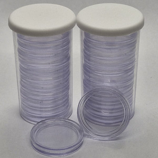 Kapsle na monety 24 mm 10 szt ekonomiczne