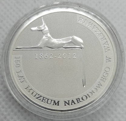 Moneta 10 zł Muzeum Narodowe w Warszawie 2012