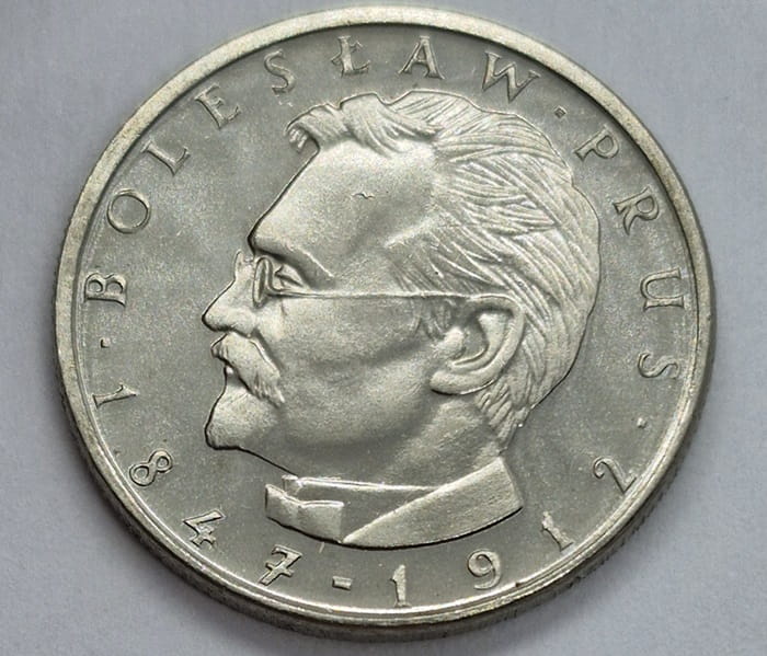 Moneta 10 złotych Bolesław Prus 1983 r.