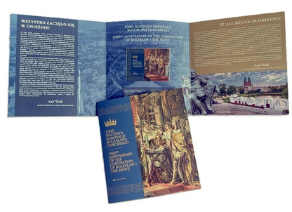 1000 rocznica koronacji Bolesława Chrobrego folder 2025