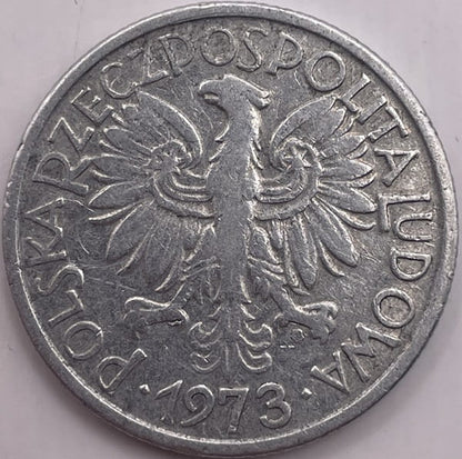 Moneta 2 złote Jagody 1973 r. stan 3