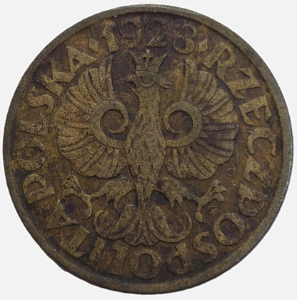 Moneta 2 grosze 1928