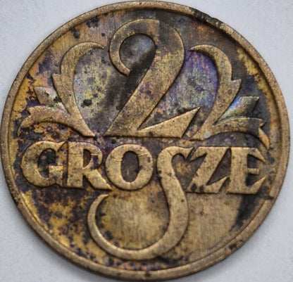 Moneta 2 grosze 1935