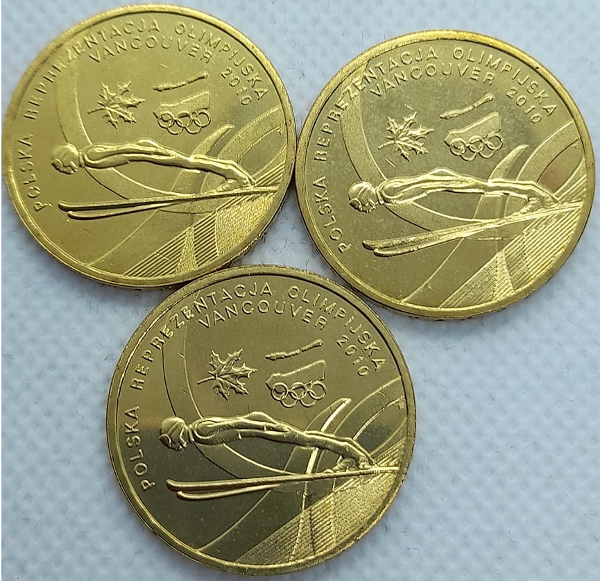 Moneta 2 zł z Vancouver 2010